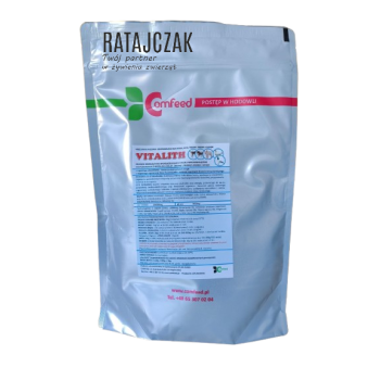 Vitalith elektrolity dla cieląt prosiąt drobiu koni gołębi 800g Comfeed